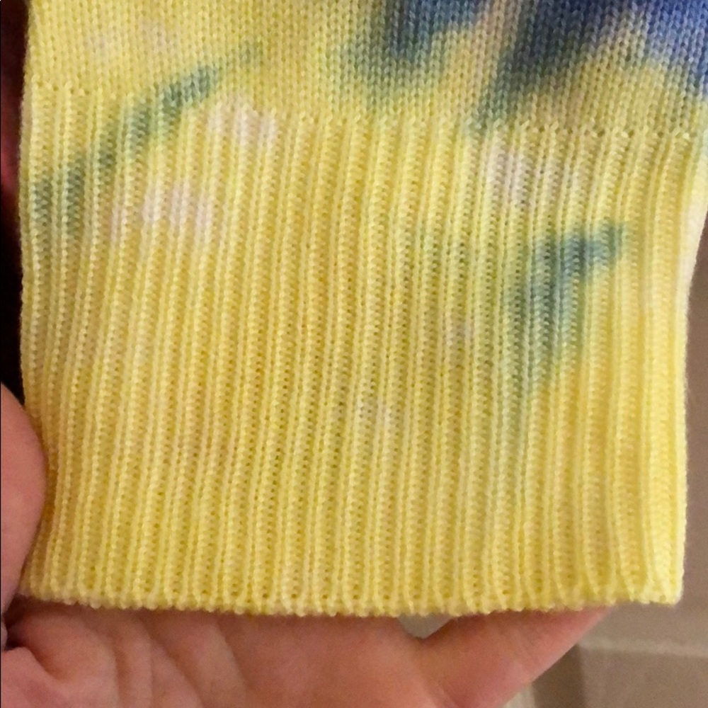 Crown and ivy bright tie dye sweater - Picture 4 of 4
